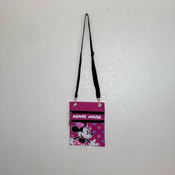 DISNEY Minnie Mouse Crossbody Bag with Removable Strap NWOT - Picture 1 of 9